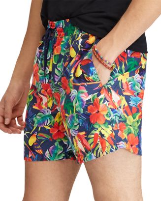 Polo Ralph Lauren Explorer Tropical Swim Trunks | Bloomingdale's