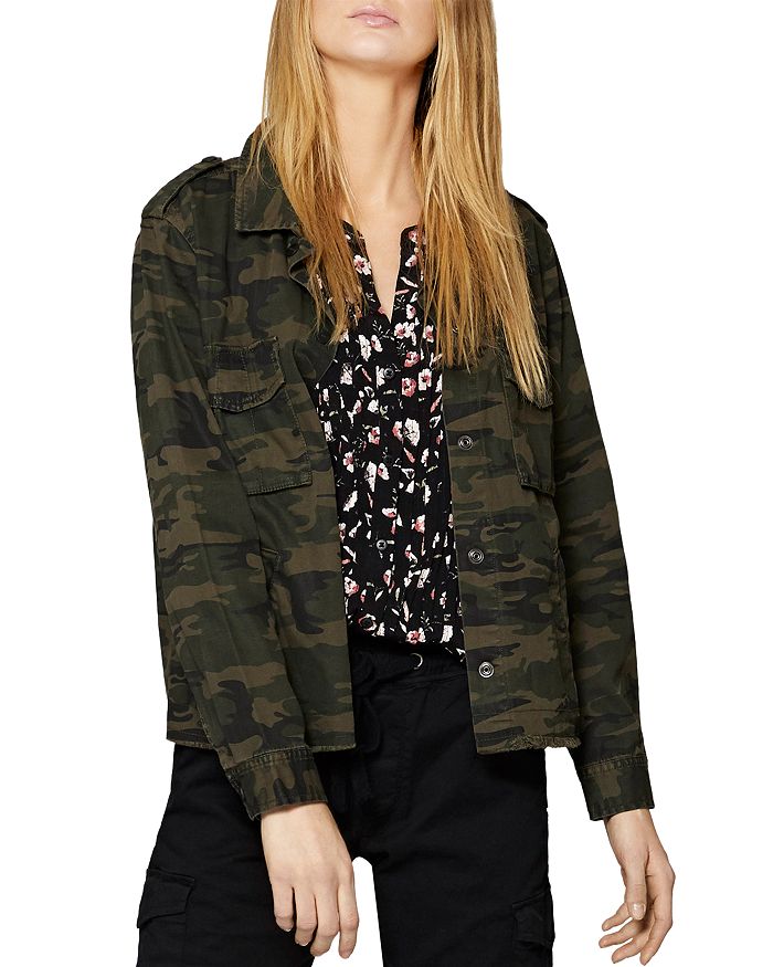 Sanctuary In the Fray Camo Jacket | Bloomingdale's