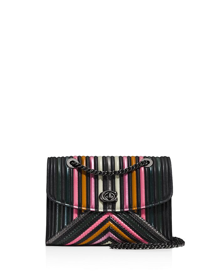 Coach parker shop colorblock quilted