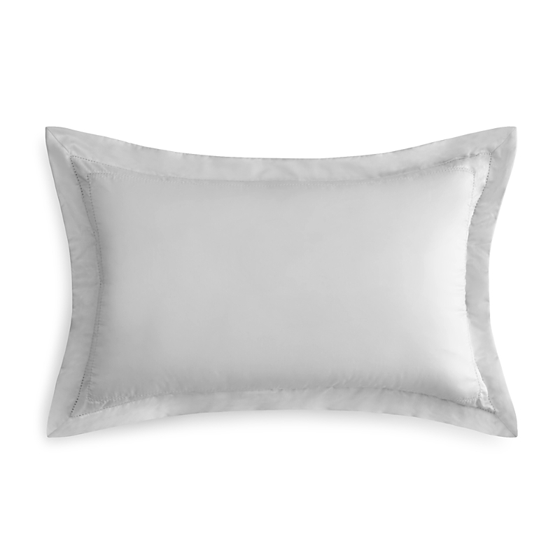 Hudson Park Collection 680tc Sateen Decorative Pillow, 14 X 22 - Exclusive In Silver