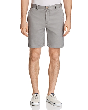 Vineyard Vines 9 Inch Stretch Breaker Shorts In Anchor Gray