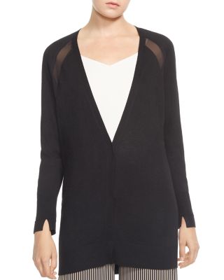 HALSTON HERITAGE HALSTON Mesh-Inset 