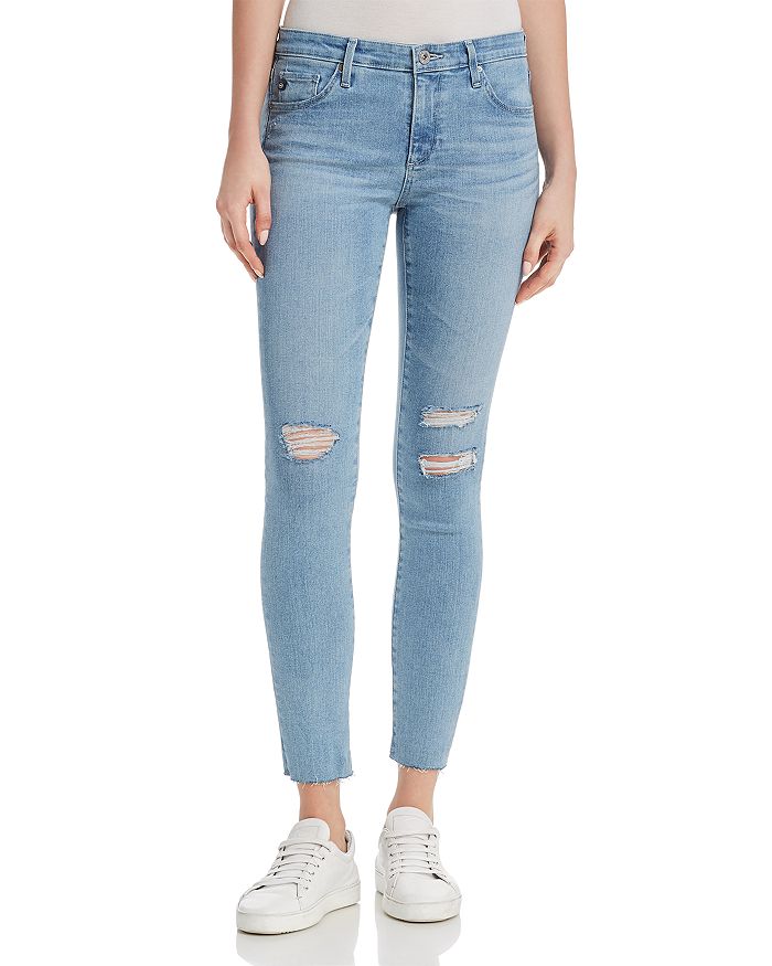 AG Ankle Legging Jeans in Waterfront - 100% Exclusive | Bloomingdale's