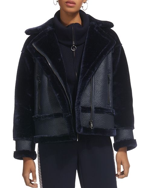Whistles - Mix Faux-Shearling Jacket