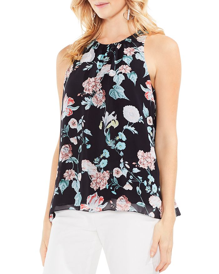 VINCE CAMUTO Floral Gardens Blouse | Bloomingdale's