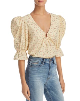 PETERSYN - Alexis Puff-Sleeve Top