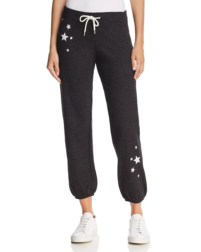 Monrow hot sale star sweatpants