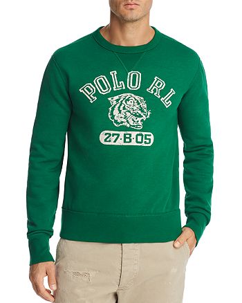 Polo Ralph Lauren Tiger Logo Crewneck Sweatshirt - 100% Exclusive |  Bloomingdale's