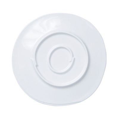 Melamine Lastra White Dinner Plate