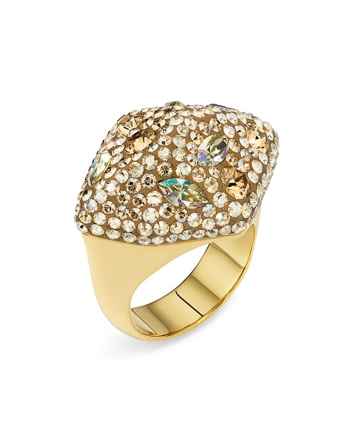 Atelier Swarovski Moselle Cocktail Ring In Gold