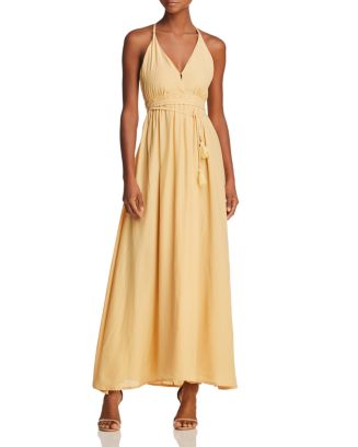 chinese dress ladies Lusia Maxi Dress Oliander Blush