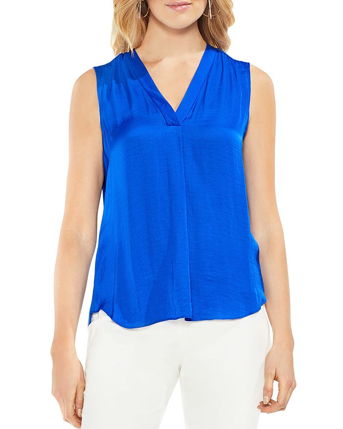 VINCE CAMUTO SHIRRED HIGH/LOW TANK,9199145