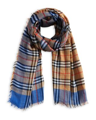 burberry two tone scarf
