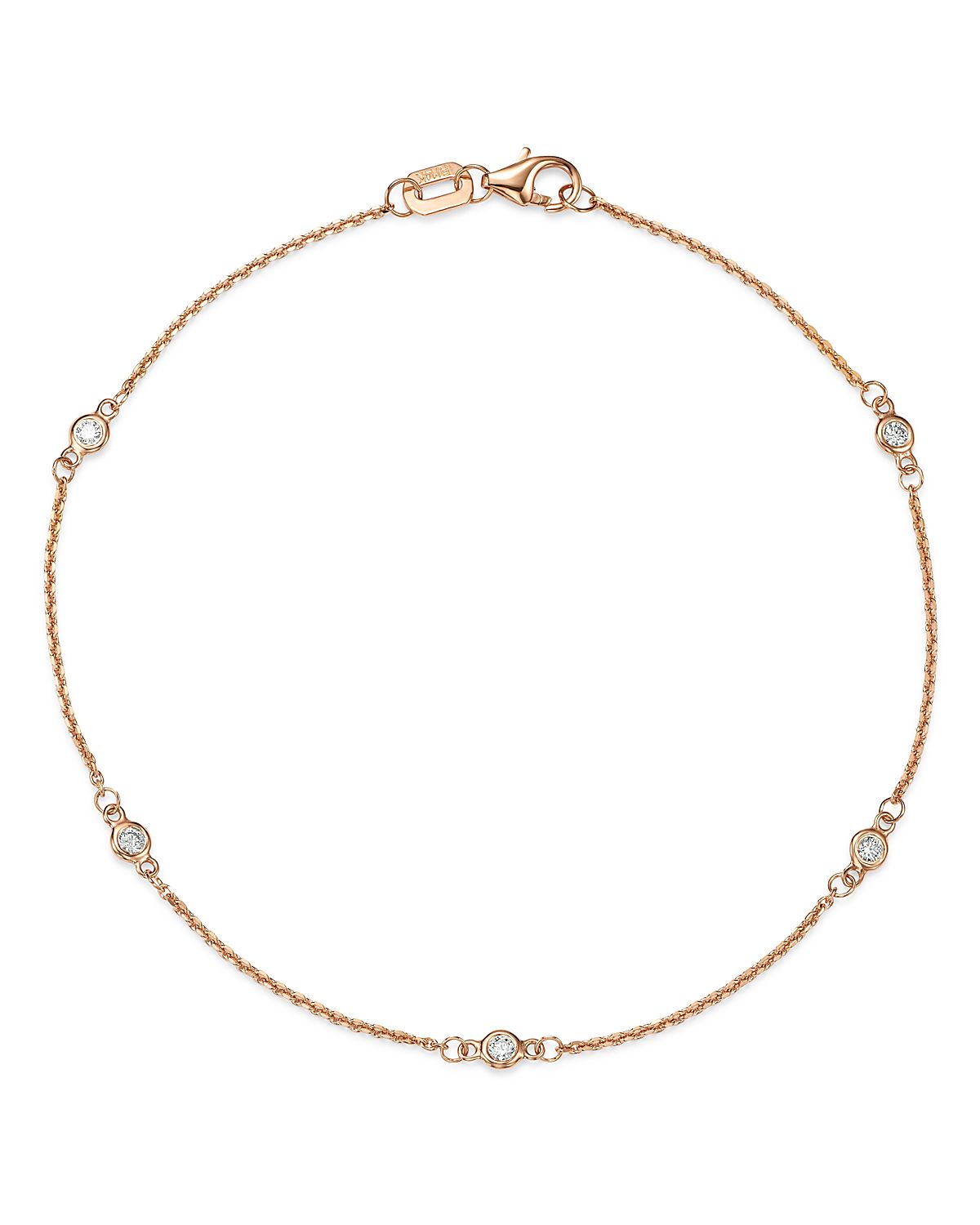 Bloomingdale's Fine Collection Diamond Station Bracelet