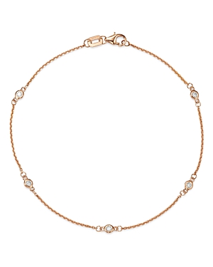 Bloomingdale's Diamond Station Bracelet in 14K Rose Gold, 0.10 ct. t.w. - 100% Exclusive
