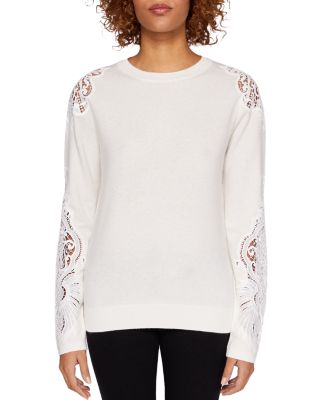 Ted Baker Shelsin Lace Inset Sweater Bloomingdale s