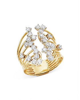 Bloomingdale's - Diamond Spray Open Statement Ring in 14K Yellow Gold, 1.40 ct. t.w. - 100% Exclusive 