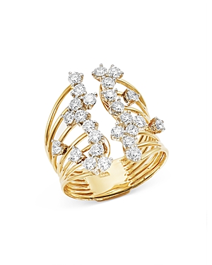Bloomingdale's Diamond Spray Open Statement Ring in 14K Yellow Gold, 1.40 ct. t.w. - 100% Exclusive