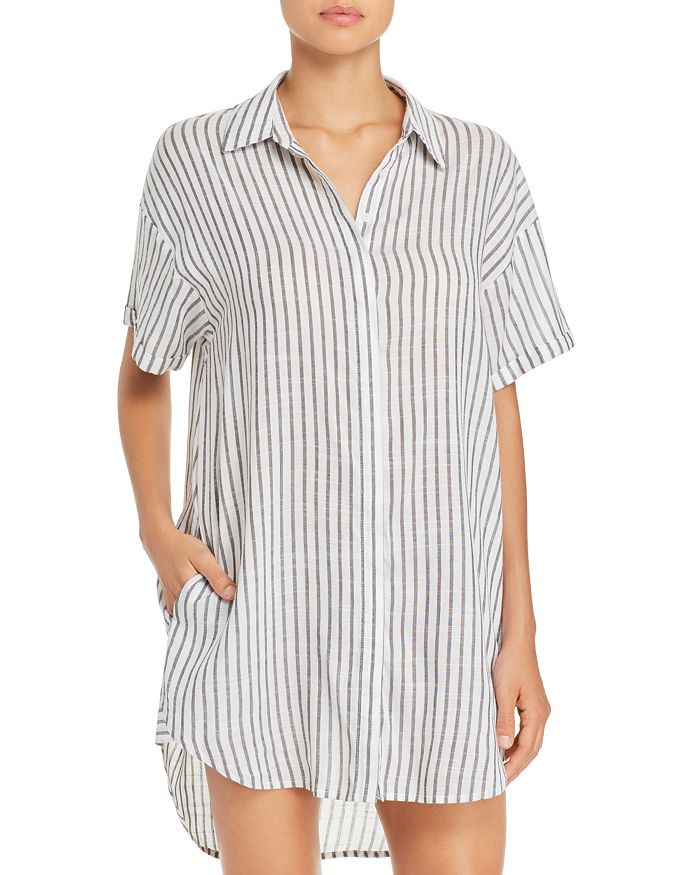 Red carter swim cover up on sale