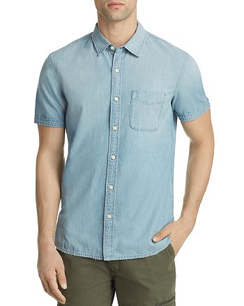 AG Pearson Regular Fit Button-Down Shirt | Bloomingdale's