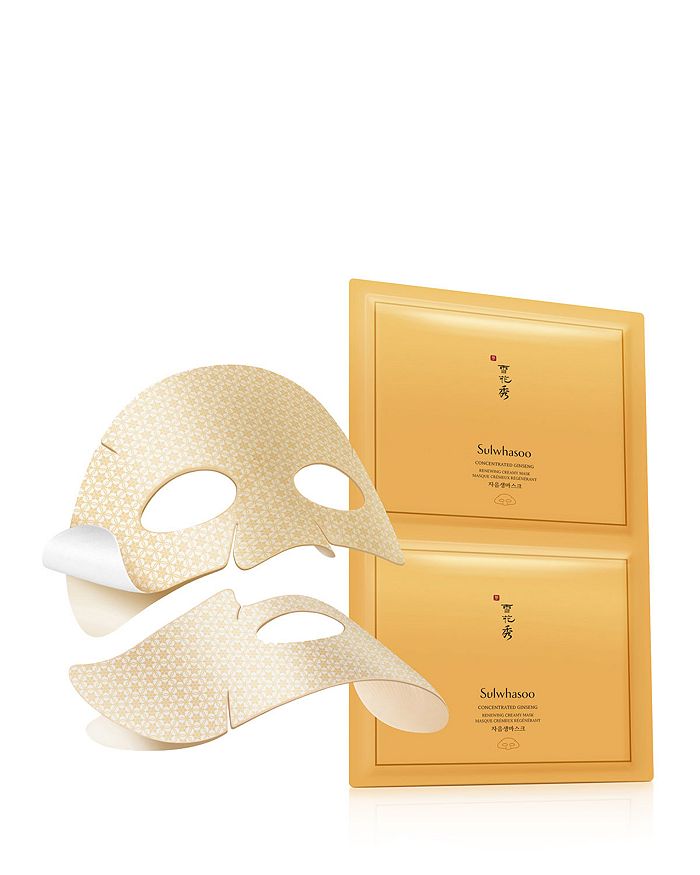 SULWHASOO CONCENTRATED GINSENG RENEWING CREAMY MASKS, SET OF 5,270320091