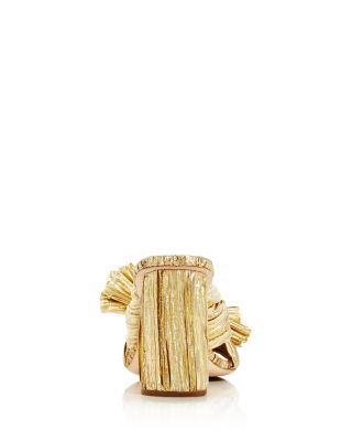 Women's Penny Pleated High Heel Slide Sandals