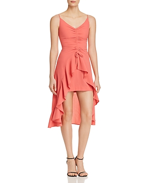 Finders Keepers DAY TRIP RUCHED DRESS - 100% EXCLUSIVE
