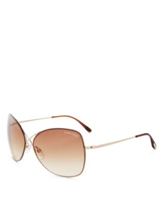  Colette Round Sunglasses, 60mm