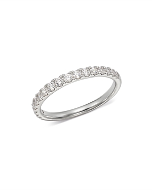Bloomingdale's Diamond Shared Prong Stacking Band in 14K White Gold, 0.50 ct. t.w. - 100% Exclusive