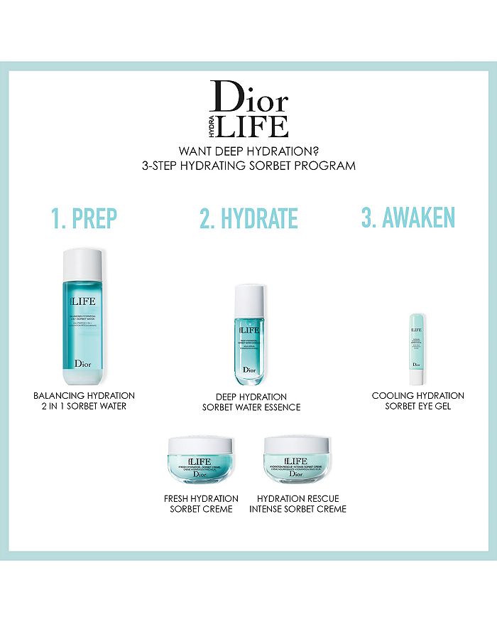Shop Dior Hydra Life Balancing Hydration - 2-in-1 Sorbet Water