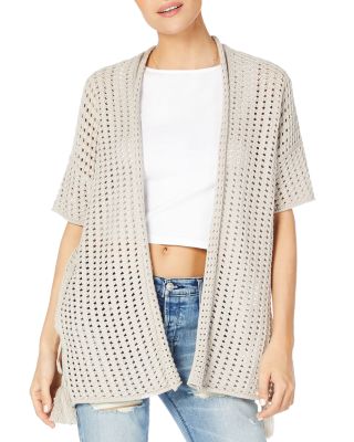 knit cardigan short sleeve
