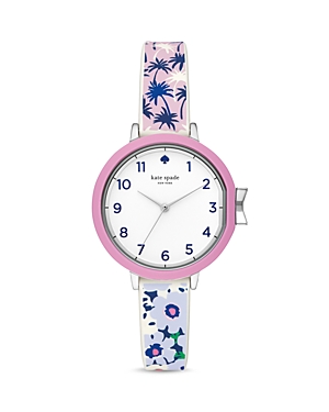 KATE SPADE KATE SPADE NEW YORK PARK ROW MULTICOLOR STRAP WATCH, 34MM,KSW1446