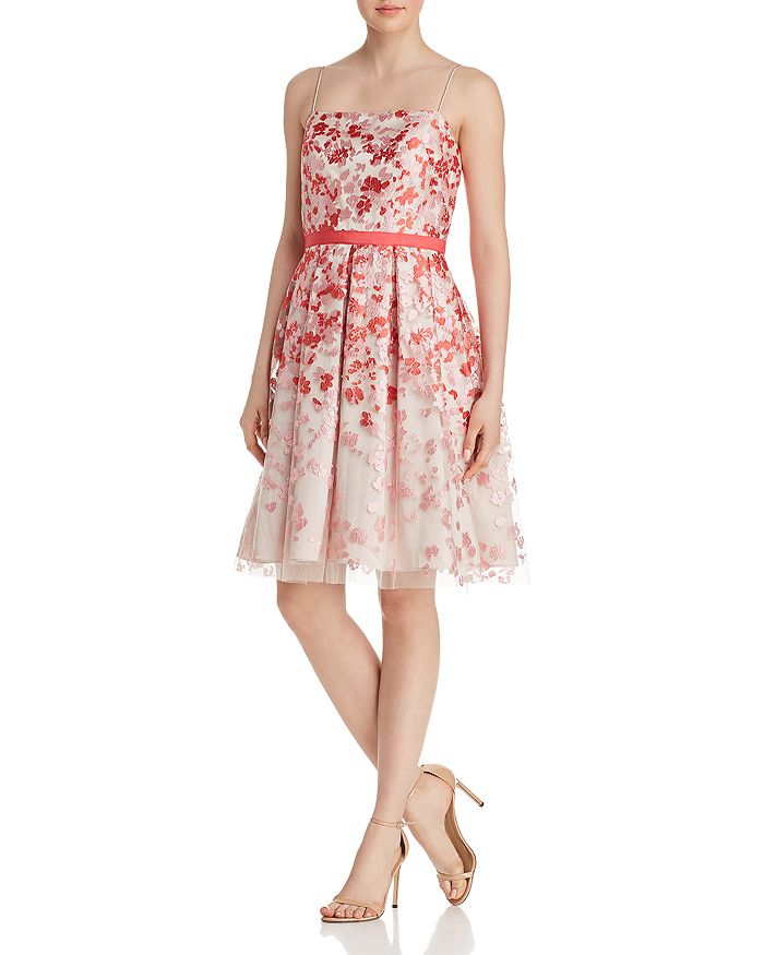 Eliza J Floral Organza Dress | Bloomingdale's