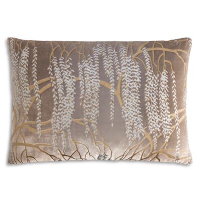 Willow Velvet Decorative Pillow, 14" x 20"