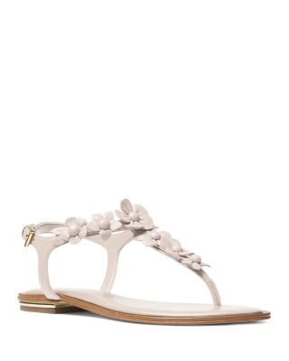 Tricia Leather Thong Sandals 