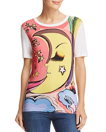 Boutique Moschino Moon Stars Graphic Tee Bloomingdale S