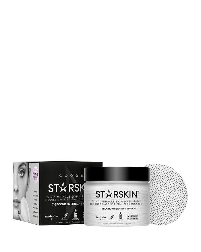 STARSKIN 7-SECOND OVERNIGHT MASK 7-IN-1 MIRACLE SKIN MASK PADS,SST072