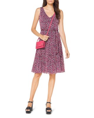 michael kors fit and flare dress