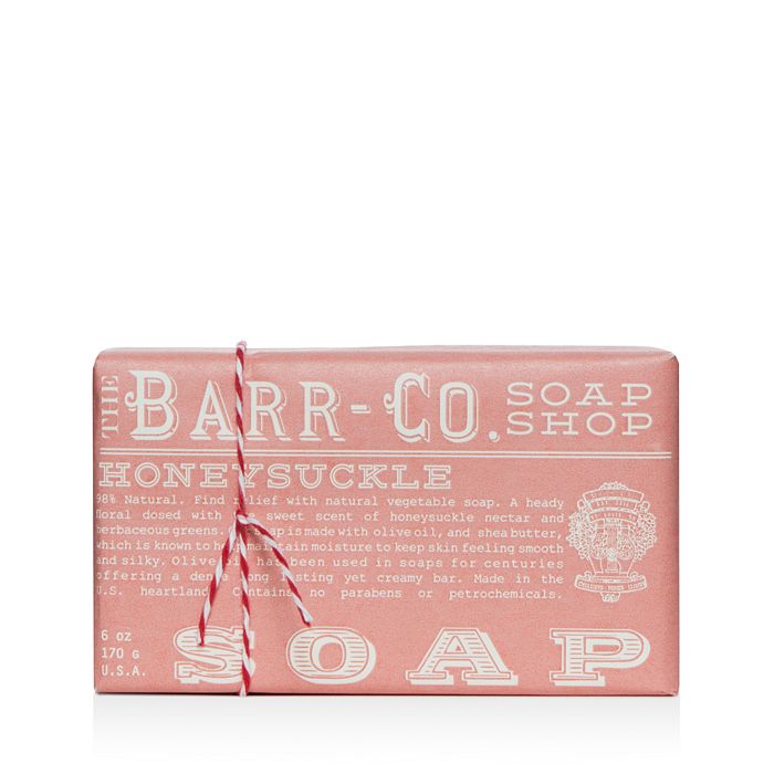 Shop Barr-co. Honeysuckle Bar Soap In Pink