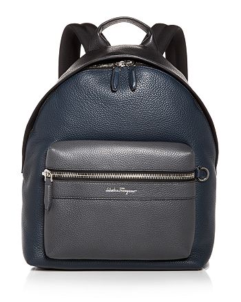 Salvatore Ferragamo Leather Backpack | Bloomingdale's