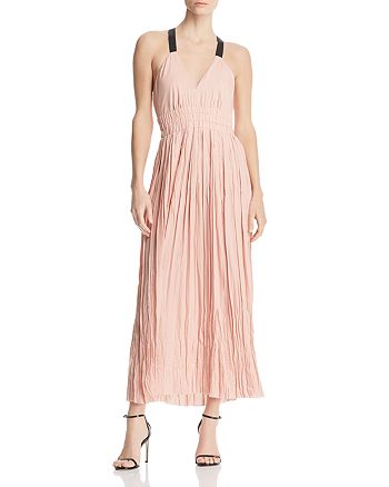REISS Frances Shirred Maxi Dress - 100% Exclusive | Bloomingdale's