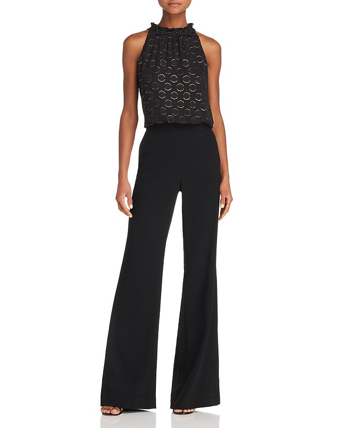 Ramy Brook Leona Metallic Print Jumpsuit Bloomingdale s