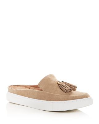 Rory Suede Apron Toe Sneaker Mules 