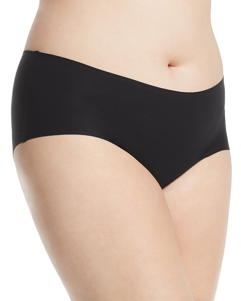 Chantelle Plus Size Soft Stretch Full-coverage Briefs In Black