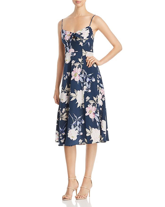 Yumi Kim Sweetheart Floral-Print Midi Dress | Bloomingdale's