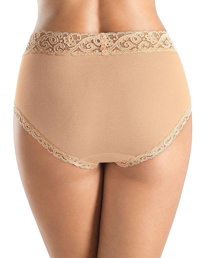 Shop Hanro Moments Full Briefs In Beige
