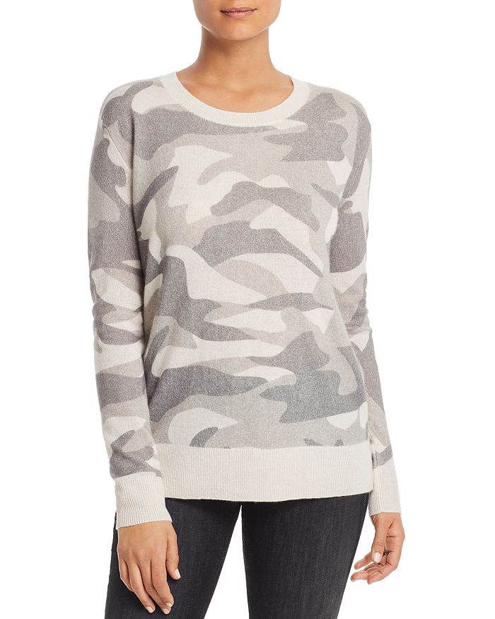 Cashmere camo sweater hotsell