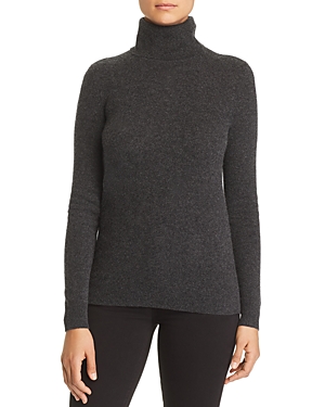 C By Bloomingdale's Cashmere Turtleneck Sweater - 100% Exclusive In Dark Gray