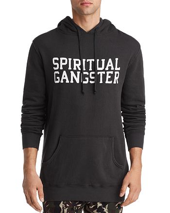 Spiritual Gangster Varsity Fleece Hooded Sweatshirt | Bloomingdale's