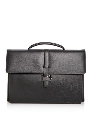 montblanc leather briefcase